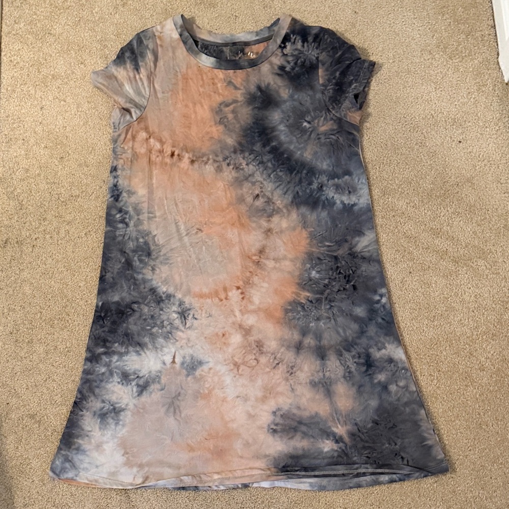 Tie-Dye T-Shirt Dress